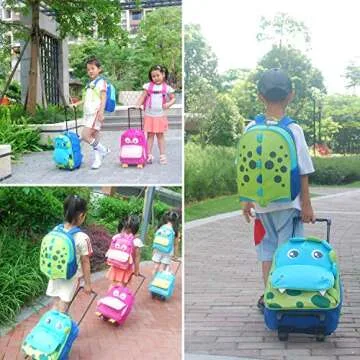Yodo Zoo 3-Way Toddler Rolling Backpack Luggage