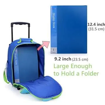 Yodo Zoo 3-Way Toddler Rolling Backpack Luggage