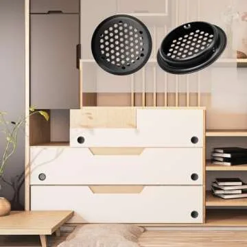 Antrader Stainless Steel Round Air Vents - 3 Pack 2 Inch