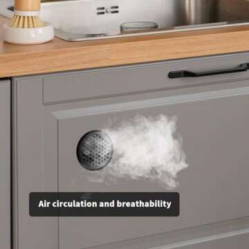 Antrader Stainless Steel Round Air Vents - 3 Pack 2 Inch