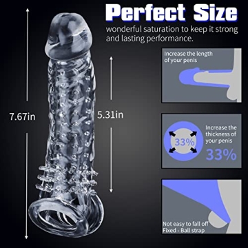 Discover Pleasure with Dovelo Penis Sleeve Cock Extender