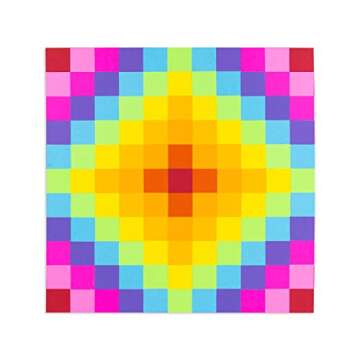 Hygloss Mosaic Squares - Bright 1" Cardstock for Crafting