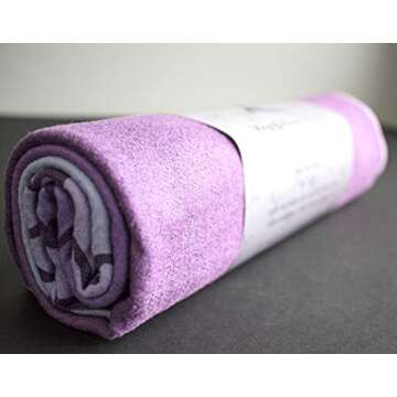 Premium Non-Slip Yoga Mat Towel - Ultra Soft & Absorbent