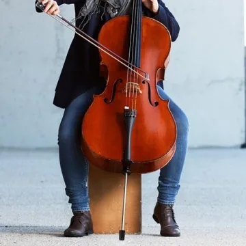 Cello Endpin Stoppers - 4 Pcs Anti-Slip Black Plug