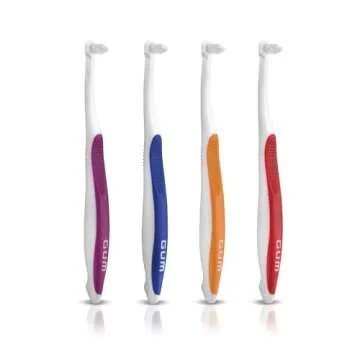 GUM End Tuft Toothbrush - Ideal for Sensitive Teeth Care