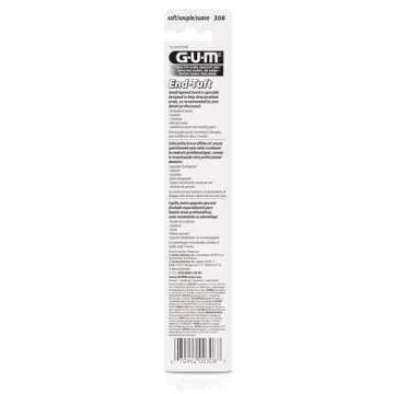 GUM End Tuft Toothbrush - Ideal for Sensitive Teeth Care