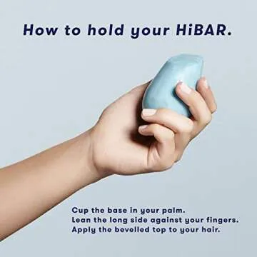 HIBAR - Soothe Shampoo Bar - For Dry, Itchy, Flaky Scalps - Improves Scalp Health - With Willow Bark Extract & Salicylic Acid - Plastic-Free - Soap, Paraben & Sulfate-Free - Color Safe - 1 Solid Bar