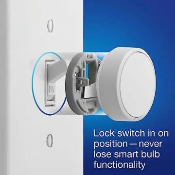 Lutron Aurora Smart Bulb Dimmer Switch - Seamless Control for Philips Hue