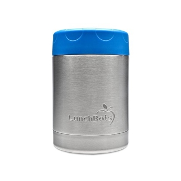 LunchBots Thermal 12 oz Triple Insulated Food Container - Hot 6 Hours or Cold 12 Hours - Leak Proof ...