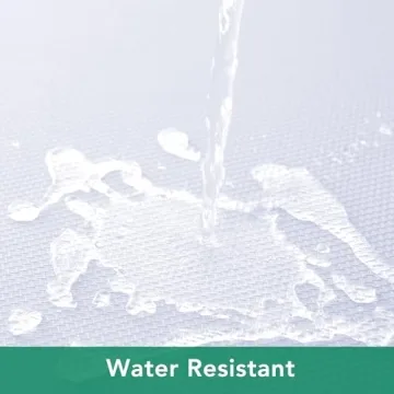 Biscaynebay 60 Inch Water Resistant Round Tablecloth