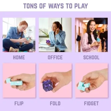 BUNMO Infinity Cube Fidget Toy - Engaging Stress Relief Toy