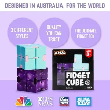 BUNMO Infinity Cube Fidget Toy - Engaging Stress Relief Toy