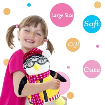 YCZTXSJT Penguin Hugsy Plush Doll - Adorable Companion for Kids