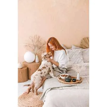 Extra Large Waffle Weave 100% Linen Bath Towel