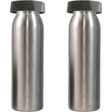 12 Ounce Stainless Steel Chamber for Pumping, Feeding and Fridge Storage | Compatible with Ceres Chi...