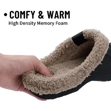 Fur Lined Waterproof Clogs for Women & Men