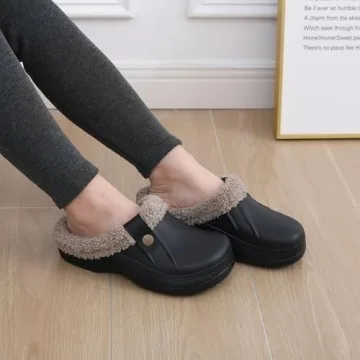 Fur Lined Waterproof Clogs for Women & Men