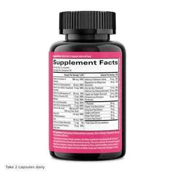 Hyland's Total Loving Care Multivitamin for Women and PMS Rescue, 60 Vegan Capsules with L-Theanine ...