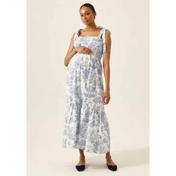 Comfy Nursing Maternity Dress for Women - Soft & Stylish