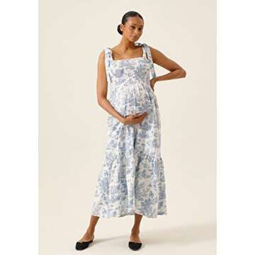 Comfy Nursing Maternity Dress for Women - Soft & Stylish