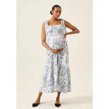 Comfy Nursing Maternity Dress for Women - Soft & Stylish