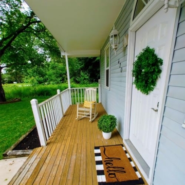 UNADRA Faux Boxwood Topiary Set for Indoor Outdoor Decor