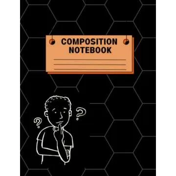 Durable Composition Notebook with Stylish Design