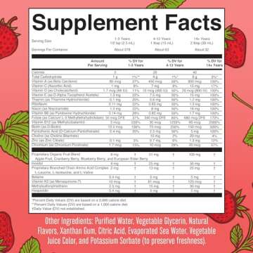 MaryRuth's Liquid Morning Multivitamin (Strawberry) & Liquid Nighttime Multimineral (Coconut, 32oz) | Clean Label Project Verified® | Vitamins for Energy, Sleep, & Overall Health | Vegan, Non-GMO