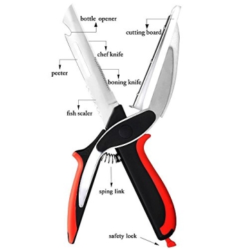 Versatile Vegetable Scissors for Easy Food Preparation