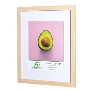 FrameWorks 2-Pack Natural Oak Photo Frames - Elegant Display