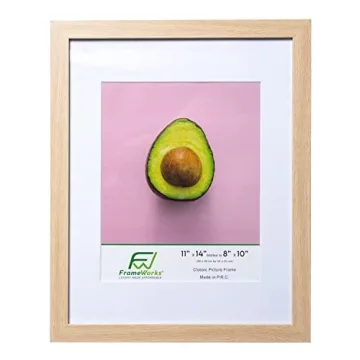 FrameWorks 2-Pack Natural Oak Photo Frames - Elegant Display