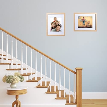 FrameWorks 2-Pack Natural Oak Photo Frames - Elegant Display