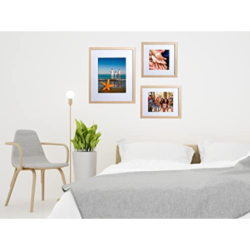 FrameWorks 2-Pack Natural Oak Photo Frames - Elegant Display