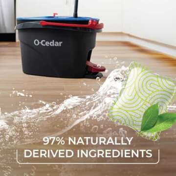 O-Cedar EasyWring RinseClean Mop & Bucket Cleaning System