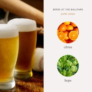 Literie NYC Scented Candle - Beers at The Ballpark, 9oz