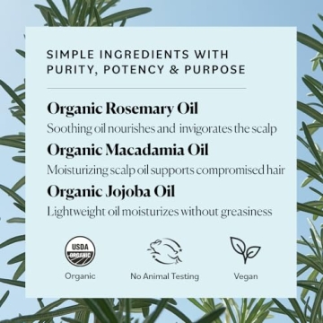 Sky Organics Organic Rosemary Hair Growth Oil 2 oz