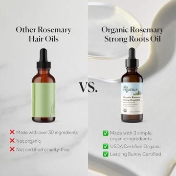 Sky Organics Organic Rosemary Hair Growth Oil 2 oz