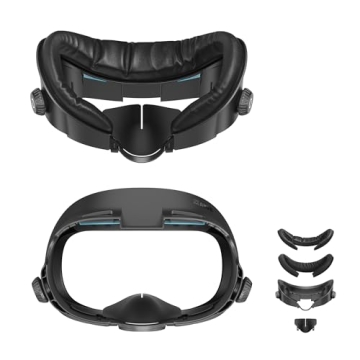 AMVR Upgraded Comfort Face Cover Pad Facial Interface Compatible with Meta/Oculus Quest 3 Accessorie...