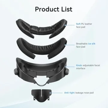 AMVR Comfort Facial Interface for Quest 3 - Adjustable Pad