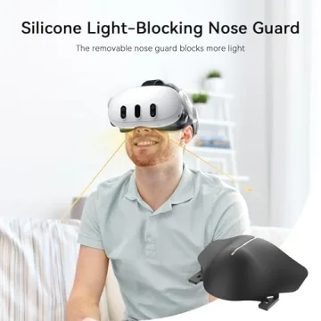 AMVR Comfort Facial Interface for Quest 3 - Adjustable Pad