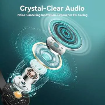 Sarevile Bluetooth Headset with Noise Cancelling Microphone - Ultimate Comfort for Office & Road