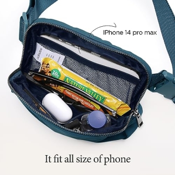 Versatile ODODOS Unisex Mini Belt Bag for All Adventures