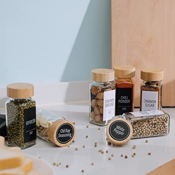 Churboro 36 Spice Jars Set for Organized Cooking