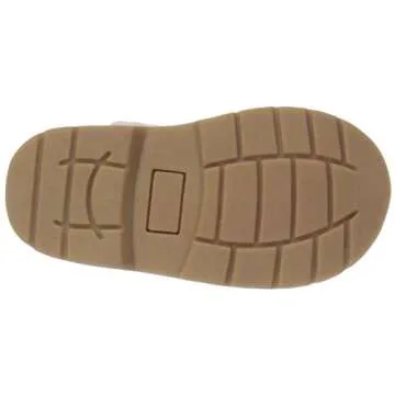 Baby Deer Round Toe Western Boot, White SZ 2