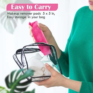 Orighty Reusable Makeup Remover Cloths 24 Pack Eco-Friendly