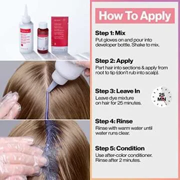 Revlon ColorSilk Digitones 95D Pastel Pink Hair Color