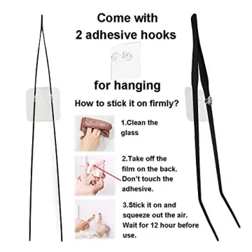 INITIAL LEAF 15" Aquarium Long Tweezers & Reptile Tongs