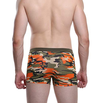 Youlehe Men's Soft Rayon Boxer Briefs – 8 Pack Comfort