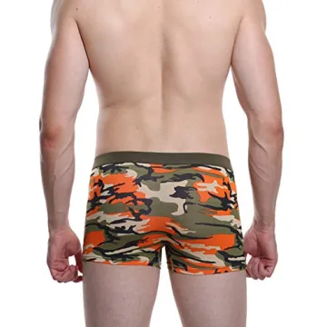 Youlehe Men's Soft Rayon Boxer Briefs – 8 Pack Comfort