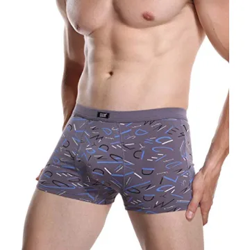 Youlehe Men's Soft Rayon Boxer Briefs – 8 Pack Comfort